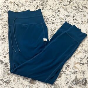Vuori Blue High-Waisted Leggings